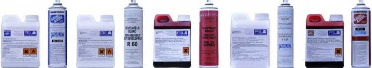 Produkte Ril-Chemie für Farbeindringprüfung / Farbeindringprüfung Entwickler